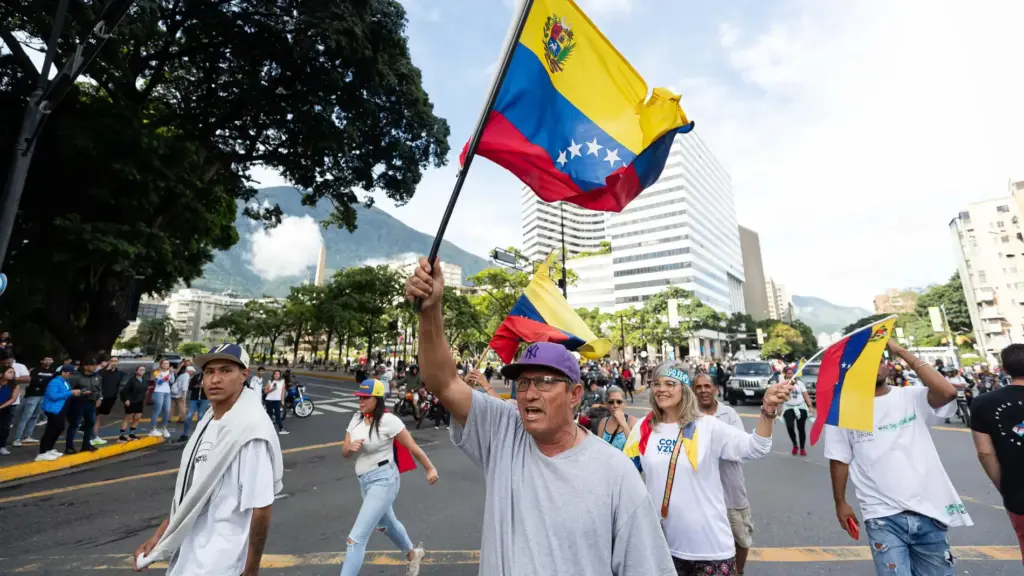 protesta por resultados electorales