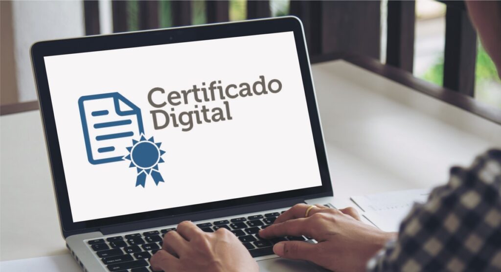 certificado digital en blanco